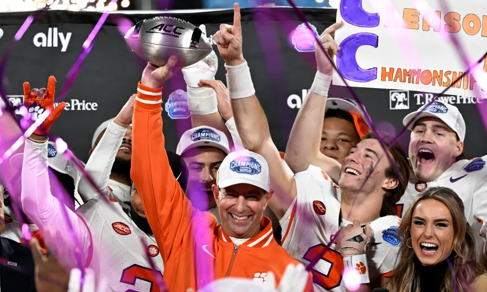 College Football Playoff disrespects Clemson with ranking behind SMU